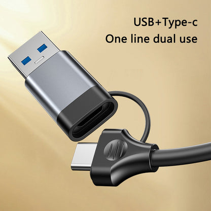 Hub USB / USB-C Yesido HB20, 5in1, Γκρι