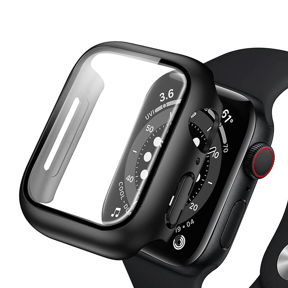 Θήκη Anank Screen Guard για Apple Watch Series 7 45mm, Μαύρη