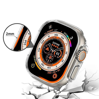 Θήκη Anank Screen Guard για Apple Watch Series 7 45mm, Μαύρη