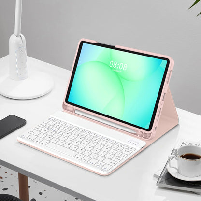 Θήκη με Πληκτρολόγιο για Samsung Galaxy Tab A11+ / Tab A9+, Tech-Protect, SC PEN, Ροζ