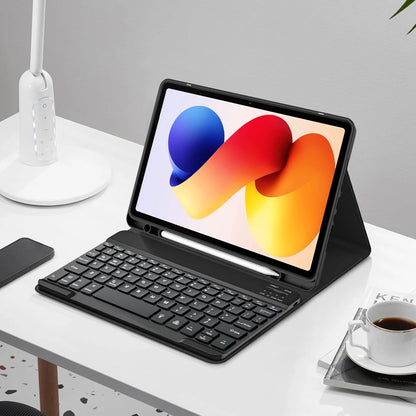 Θήκη με Πληκτρολόγιο για Xiaomi Poco Pad M1 / Redmi Pad 2 Pro, Tech-Protect, SC PEN, Μαύρη