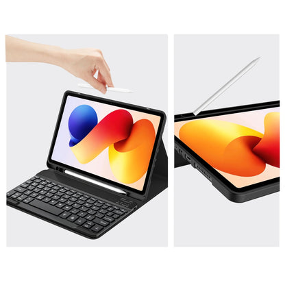 Θήκη με Πληκτρολόγιο για Xiaomi Poco Pad M1 / Redmi Pad 2 Pro, Tech-Protect, SC PEN, Μαύρη