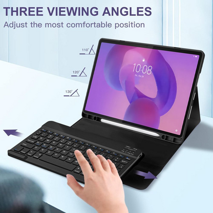 Θήκη με Πληκτρολόγιο για Lenovo Idea Tab Pro, Tech-Protect, SC PEN, Μαύρη
