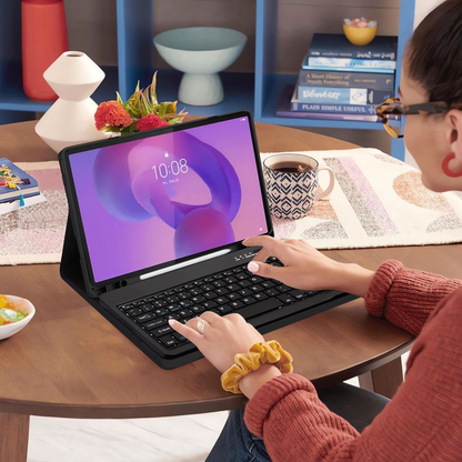 Θήκη με Πληκτρολόγιο για Lenovo Idea Tab Pro, Tech-Protect, SC PEN, Μαύρη
