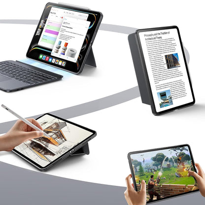 Θήκη με Πληκτρολόγιο για Apple iPad (2025) / (2022), ESR, Shift, Γκρι