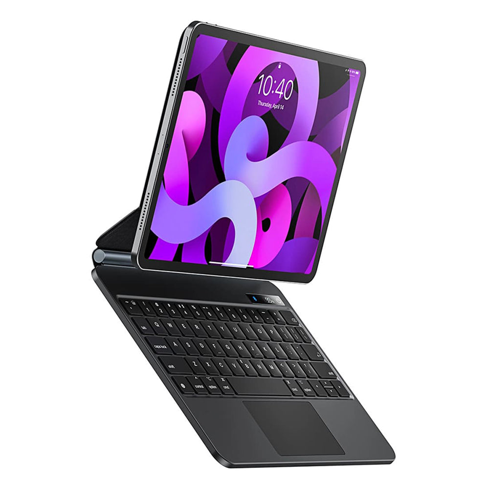 Θήκη με Πληκτρολόγιο για Apple iPad Pro 12.9 (2022) / Pro 12.9 (2021) / Pro 12.9 (2020) / Pro 12.9 (2018), Baseus, Brilliance, Γκρι