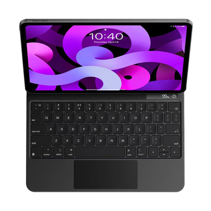 Θήκη με Πληκτρολόγιο για Apple iPad Pro 12.9 (2022) / Pro 12.9 (2021) / Pro 12.9 (2020) / Pro 12.9 (2018), Baseus, Brilliance, Γκρι