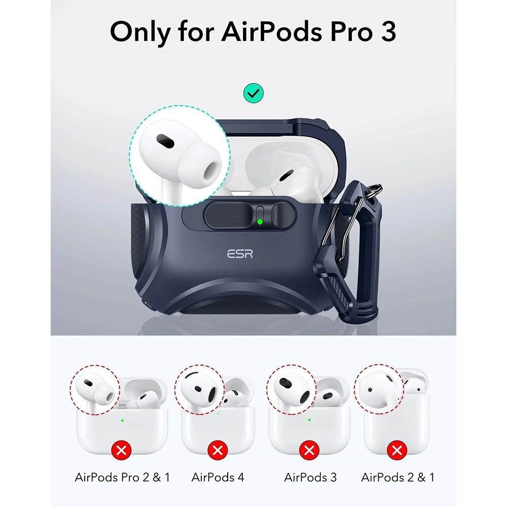 Θήκη ESR Cyber FlickLock για Apple AirPods Pro 3, Μπλε
