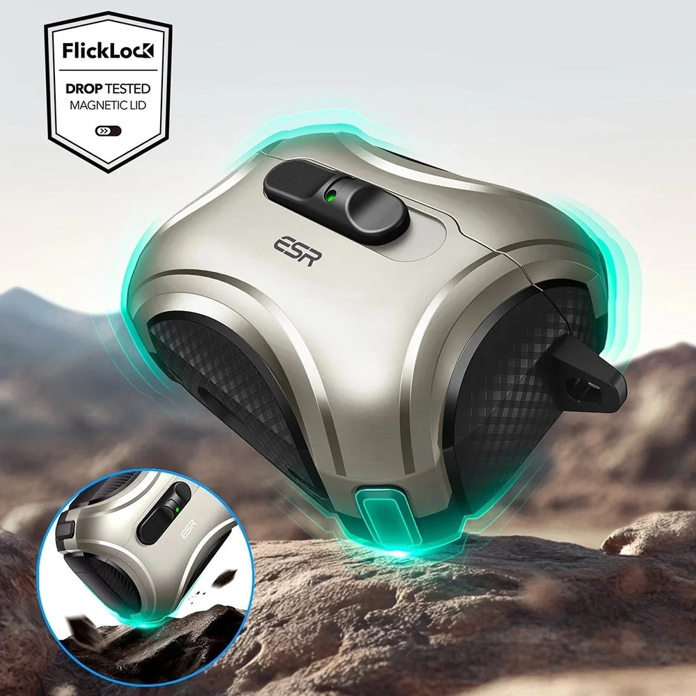 Θήκη ESR Cyber FlickLock για Apple AirPods Pro 3, Γκρι