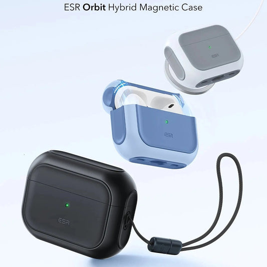 Θήκη ESR Orbit Hybrid για Apple Airpods Pro 3, Μαύρη, Επανασυσκευασμένη