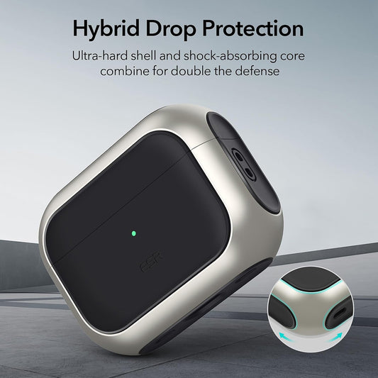 Θήκη ESR Orbit Hybrid για Apple AirPods 4, Μαύρη