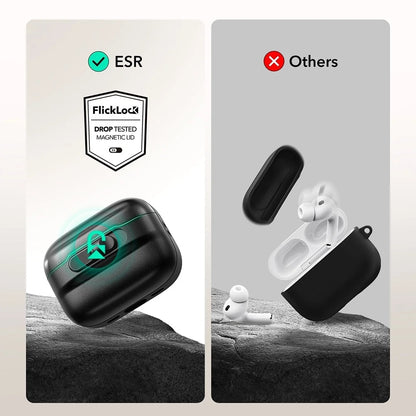 Θήκη ESR Pulse Magnetic FlickLock για Apple AirPods Pro 3, Μπλε Ναυτικό
