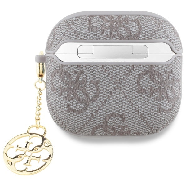 Θήκη Guess 4G Charm για Apple AirPods 4, Ροζ