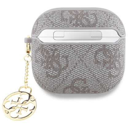 Θήκη Guess 4G Charm για Apple AirPods 4, Ροζ