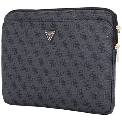 Θήκη Guess 4G Triangle Logo για Laptop 14inch, Μαύρη