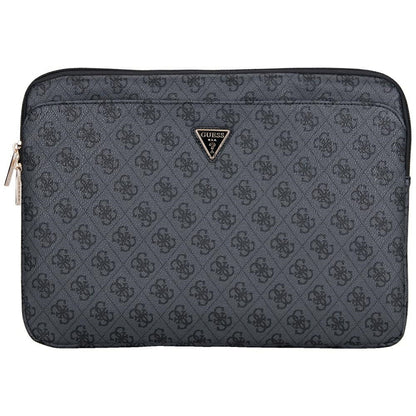 Θήκη Guess 4G Triangle Logo για Laptop 14inch, Μαύρη