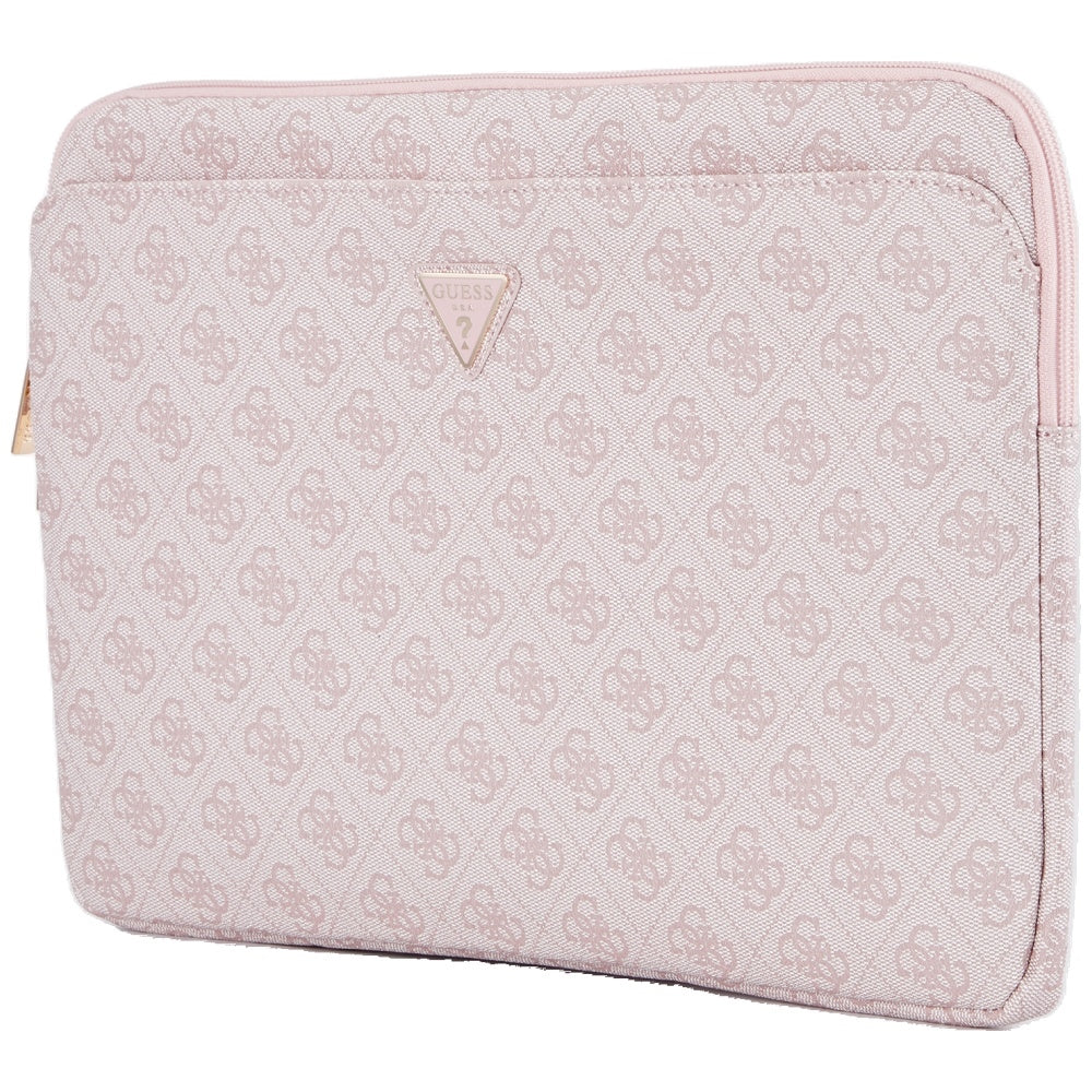 Θήκη Guess 4G Triangle Logo για Laptop 14inch, Ροζ