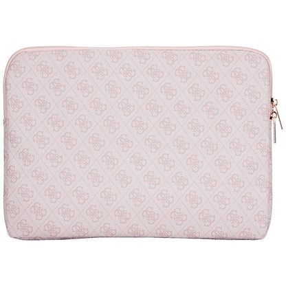 Θήκη Guess 4G Triangle Logo για Laptop 14inch, Ροζ