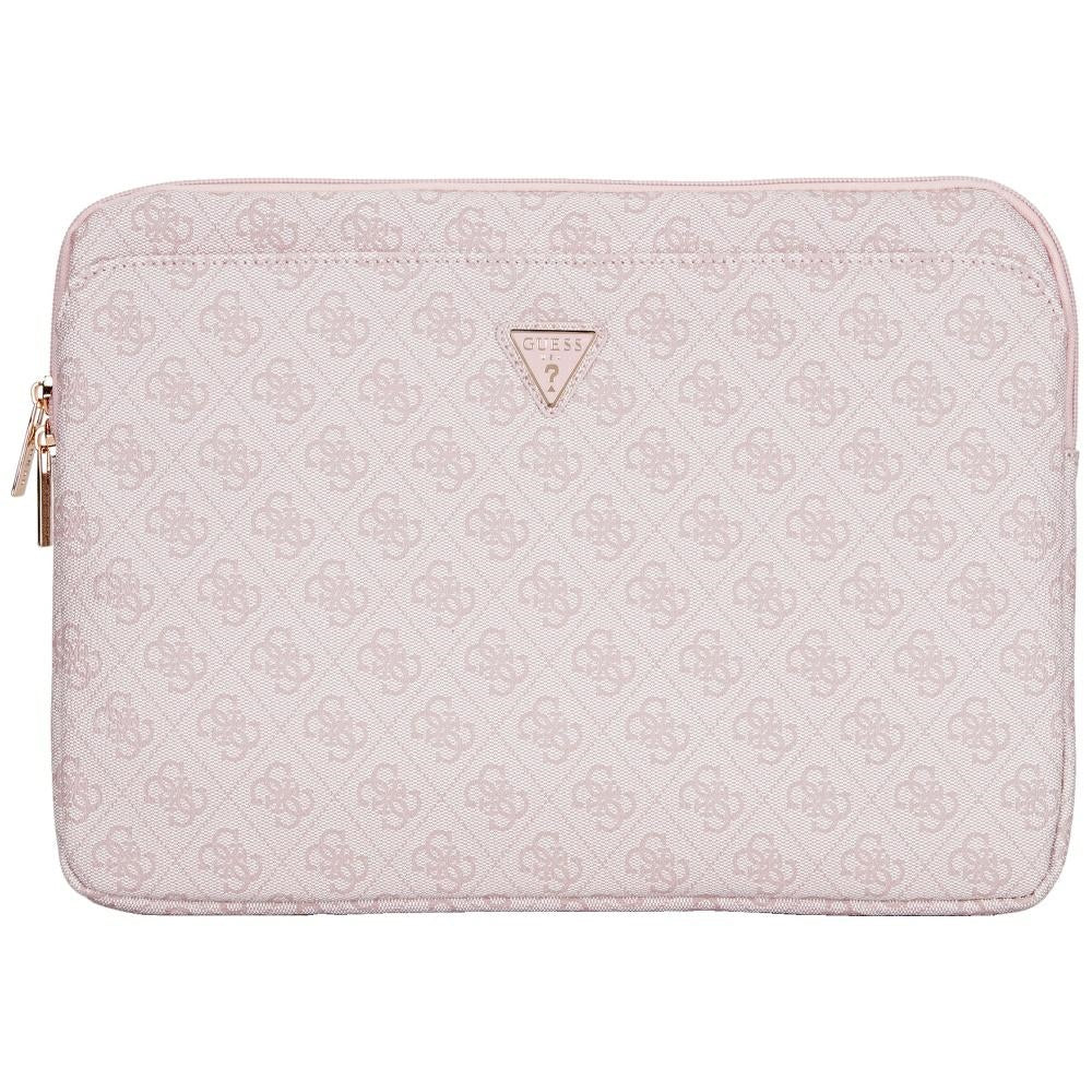 Θήκη Guess 4G Triangle Logo για Laptop 14inch, Ροζ