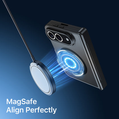 Θήκη MagSafe με προστασία μεντεσέ για Apple iPhone Duo, DUX DUCIS, Aimo, μαύρη