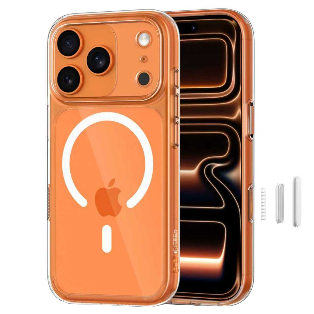 Θήκη MagSafe για Apple iPhone 17 Pro, Tech-Protect, MagPeak, Διαφανής