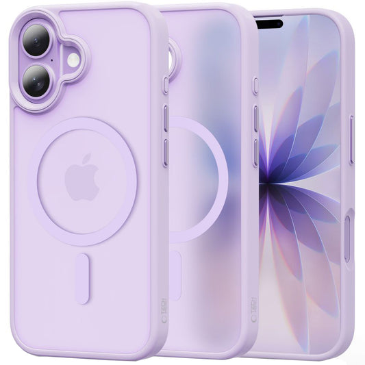 Θήκη MagSafe για Apple iPhone 17, Tech-Protect, Magmat, Μωβ Ματ