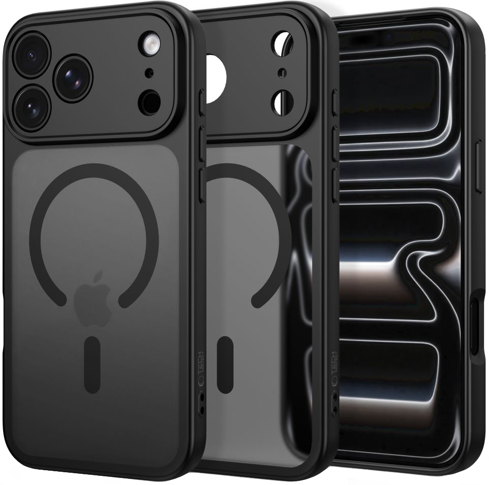 Θήκη MagSafe για Apple iPhone 18 Pro / 17 Pro, Tech-Protect, BasicMag, Μαύρο Ματ