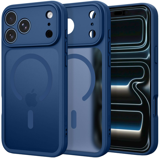 Θήκη MagSafe για Apple iPhone 18 Pro Max / 17 Pro Max, Tech-Protect, BasicMag, Ματ Σκούρο Μπλε