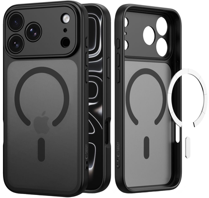 Θήκη MagSafe για Apple iPhone 18 Pro Max / 17 Pro Max, Tech-Protect, BasicMag, Μαύρο Ματ