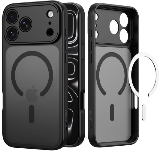 Θήκη MagSafe για Apple iPhone 18 Pro Max / 17 Pro Max, Tech-Protect, BasicMag, Μαύρο Ματ