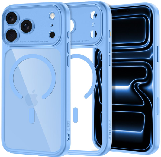 Θήκη MagSafe για Apple iPhone 18 Pro Max / 17 Pro Max, Tech-Protect, MagPeak CC, Μπλε