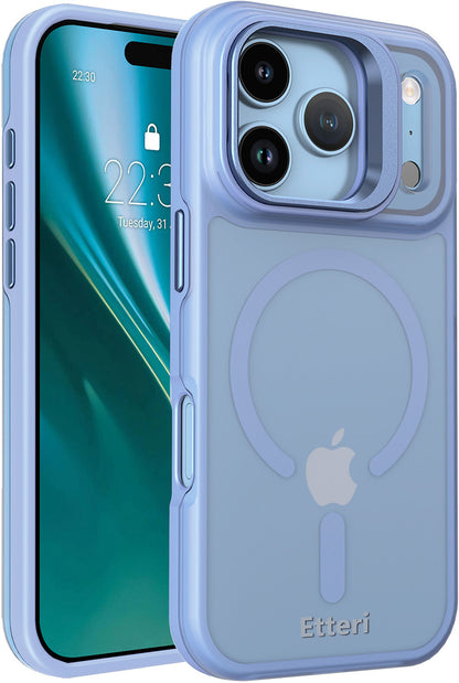 Θήκη MagSafe για Apple iPhone 18 Pro / 17 Pro, Etteri, Morning Fog, Μπλε