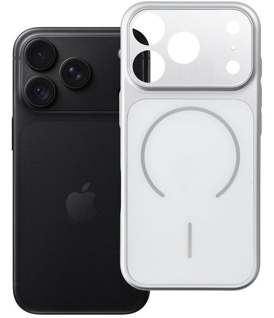 Θήκη MagSafe για Apple iPhone 18 Pro / 17 Pro, OEM, Make 18, Ασημί