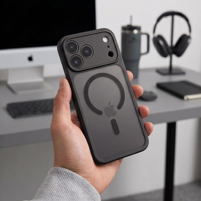 Θήκη MagSafe για Apple iPhone 18 Pro / 17 Pro, Tech-Protect, BasicMag, Μαύρο Ματ