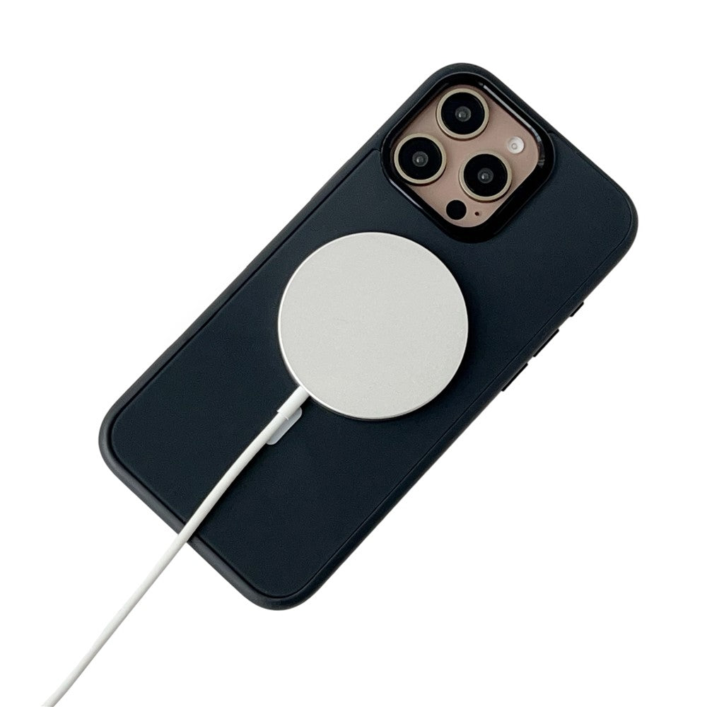 Θήκη MagSafe για Apple iPhone 14 Pro Max, OEM, Στρογγυλή Οθόνη Smart E-Ink, Μαύρη