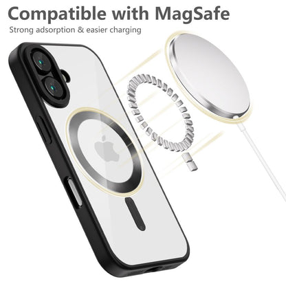 Θήκη MagSafe για Apple iPhone 16, Tech-Protect, Magflex Satin, Μαύρο 