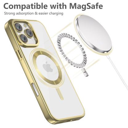 Θήκη MagSafe για Apple iPhone 16 Pro Max, Tech-Protect, Magflex Satin, Χρυσό 