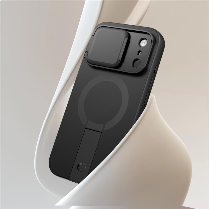 Θήκη MagSafe για Apple iPhone 17 Pro Max, Tech-Protect, Kevlar Aura, Μαύρη