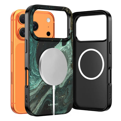 Θήκη MagSafe για Apple iPhone 17 Pro Max, Tech-Protect, Lamano Aura, Πράσινο