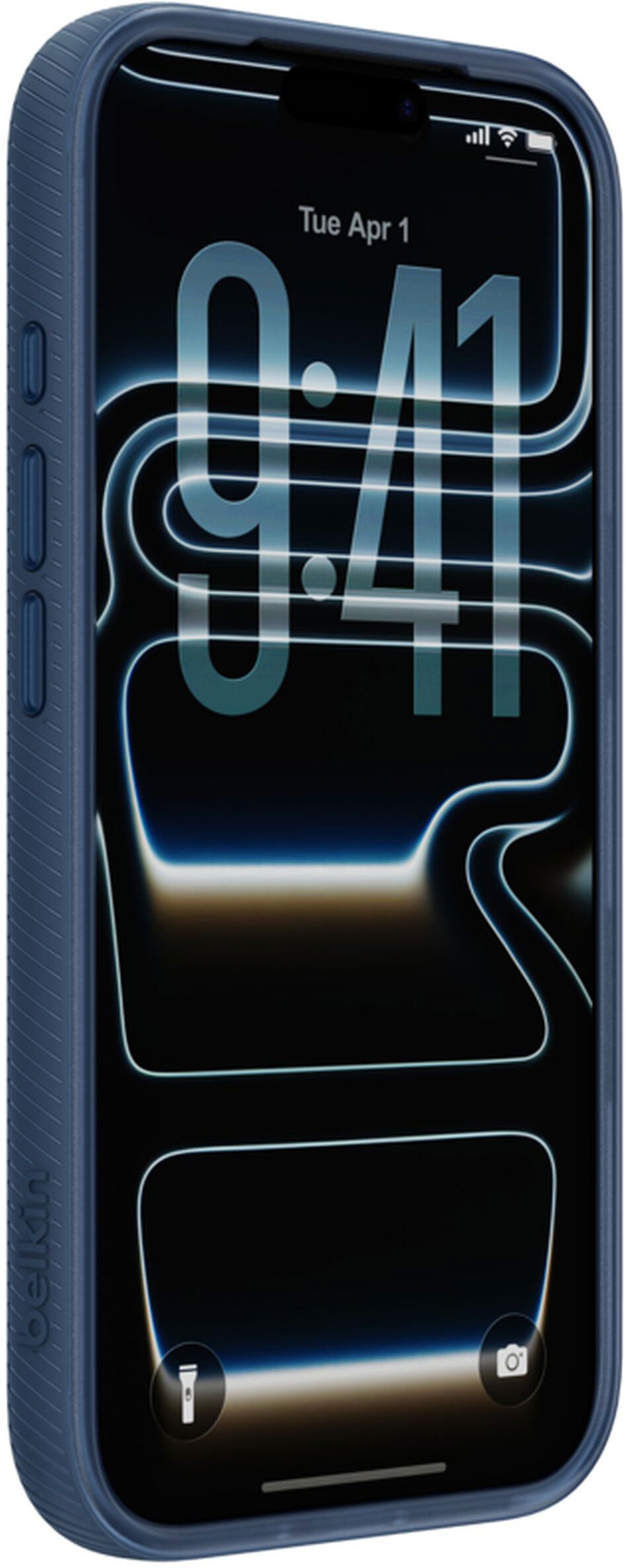 Θήκη MagSafe για Apple iPhone 17 Pro Max, Belkin, SheerForce Grip, Μπλε MSA036hqNY