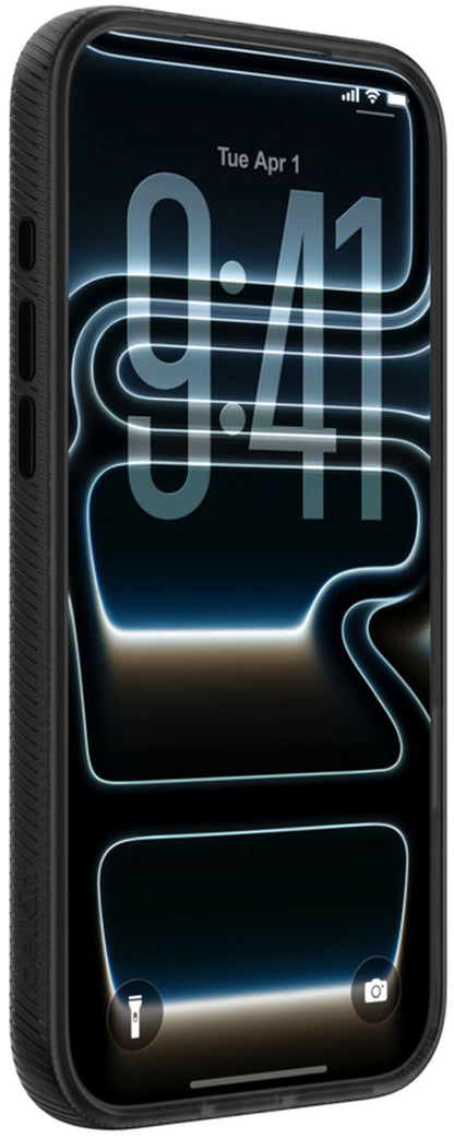 Θήκη MagSafe για Apple iPhone 17 Pro Max, Belkin, SheerForce Grip, Μαύρη MSA036hqBK