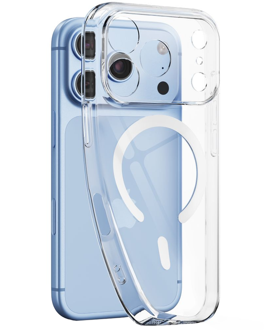 Θήκη MagSafe για Apple iPhone 18 Pro / 17 Pro, Tech-Protect, Flexair, Διαφανής
