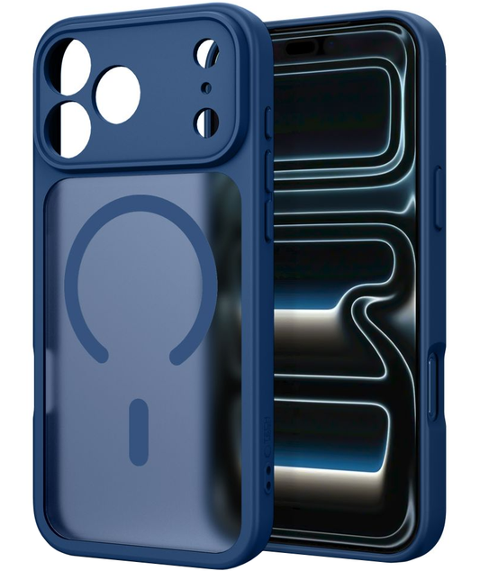 Θήκη MagSafe για Apple iPhone 18 Pro Max / 17 Pro Max, Tech-Protect, BasicMag, Ματ Σκούρο Μπλε