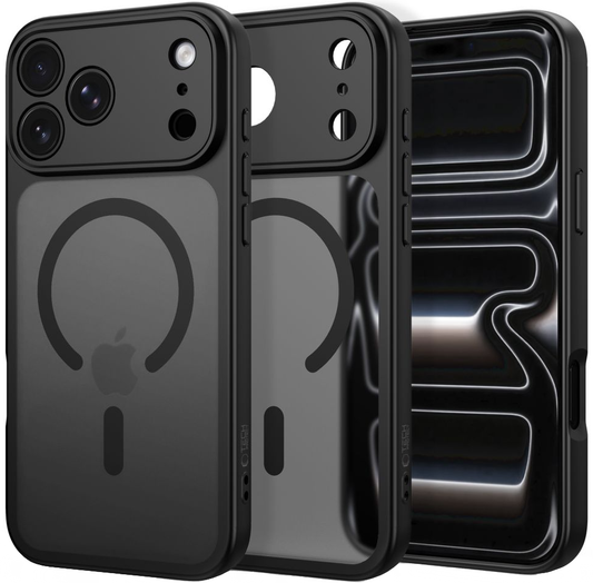 Θήκη MagSafe για Apple iPhone 18 Pro Max / 17 Pro Max, Tech-Protect, BasicMag, Μαύρο Ματ