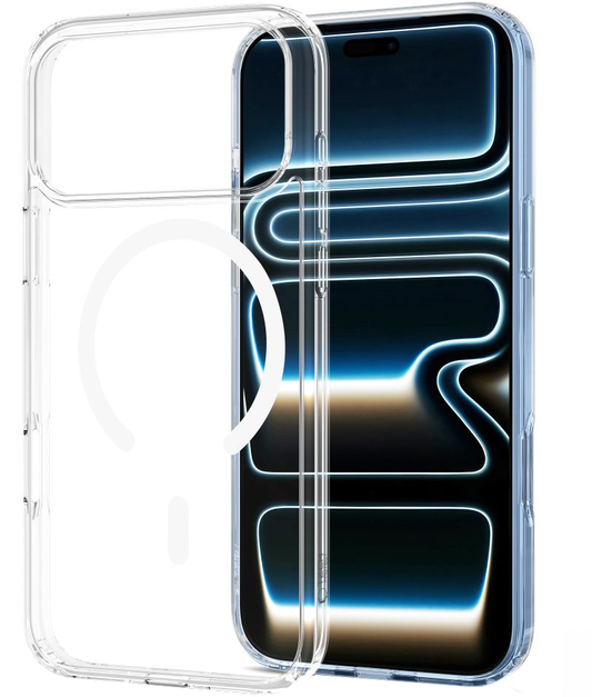 Θήκη MagSafe για Apple iPhone 18 Pro / 17 Pro, Tech-Protect, Flexair Hybrid, Διαφανής