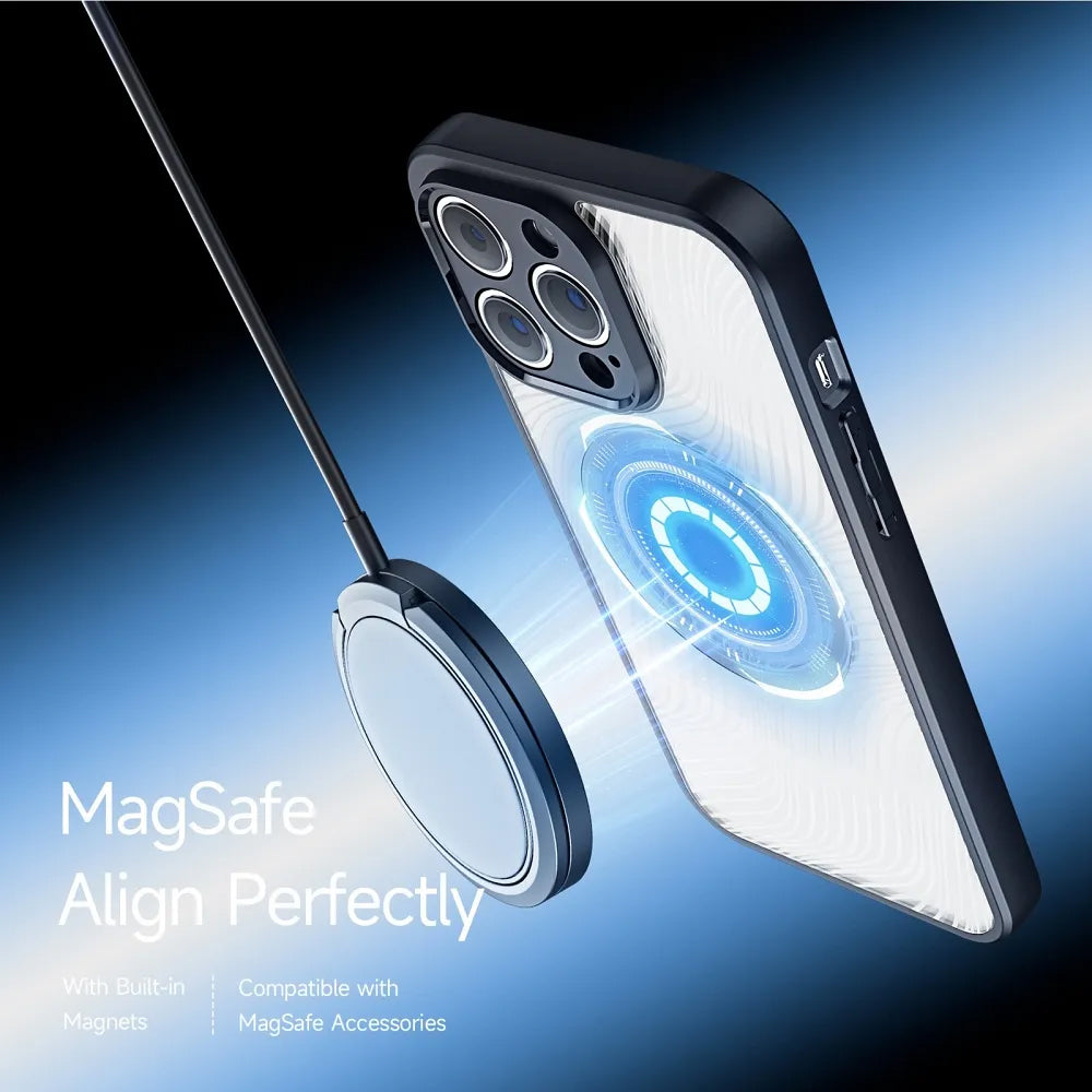 Θήκη MagSafe για Apple iPhone 14 Pro Max, DUX DUCIS, Aimo Mag, Μαύρο 