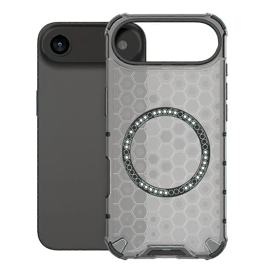 Θήκη MagSafe για Apple iPhone 17 Air, Techsuit, HoneyComb Shield, Μαύρη