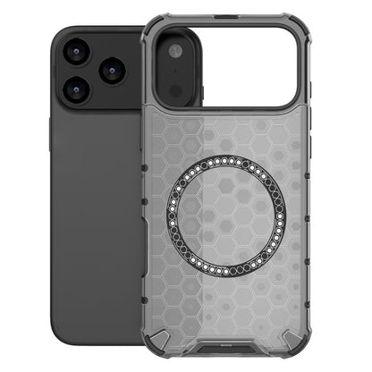 Θήκη MagSafe για Apple iPhone 17 Pro Max, Techsuit, HoneyComb Shield, Μαύρη