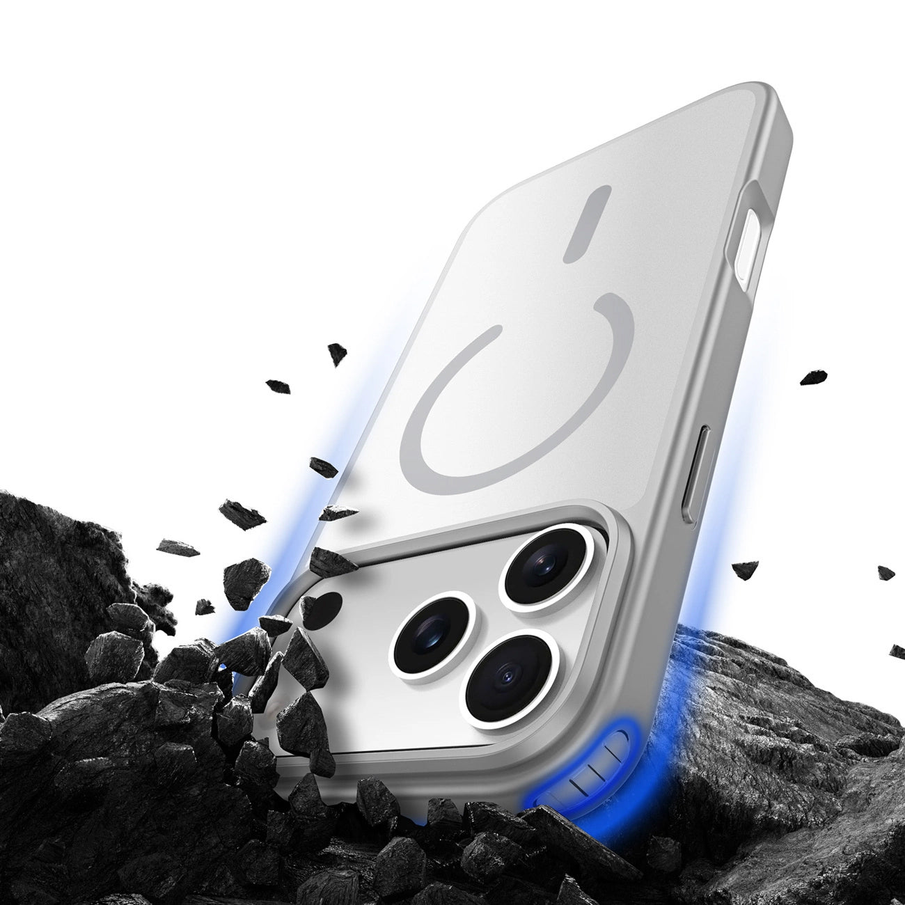 Θήκη MagSafe για Apple iPhone 17 Pro Max, DUX DUCIS, Yind, Γκρι