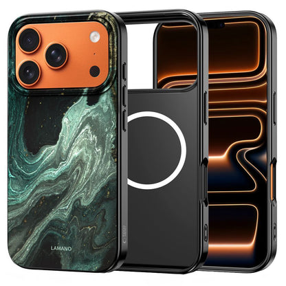 Θήκη MagSafe για Apple iPhone 17 Pro Max, Tech-Protect, Lamano Aura, Πράσινο